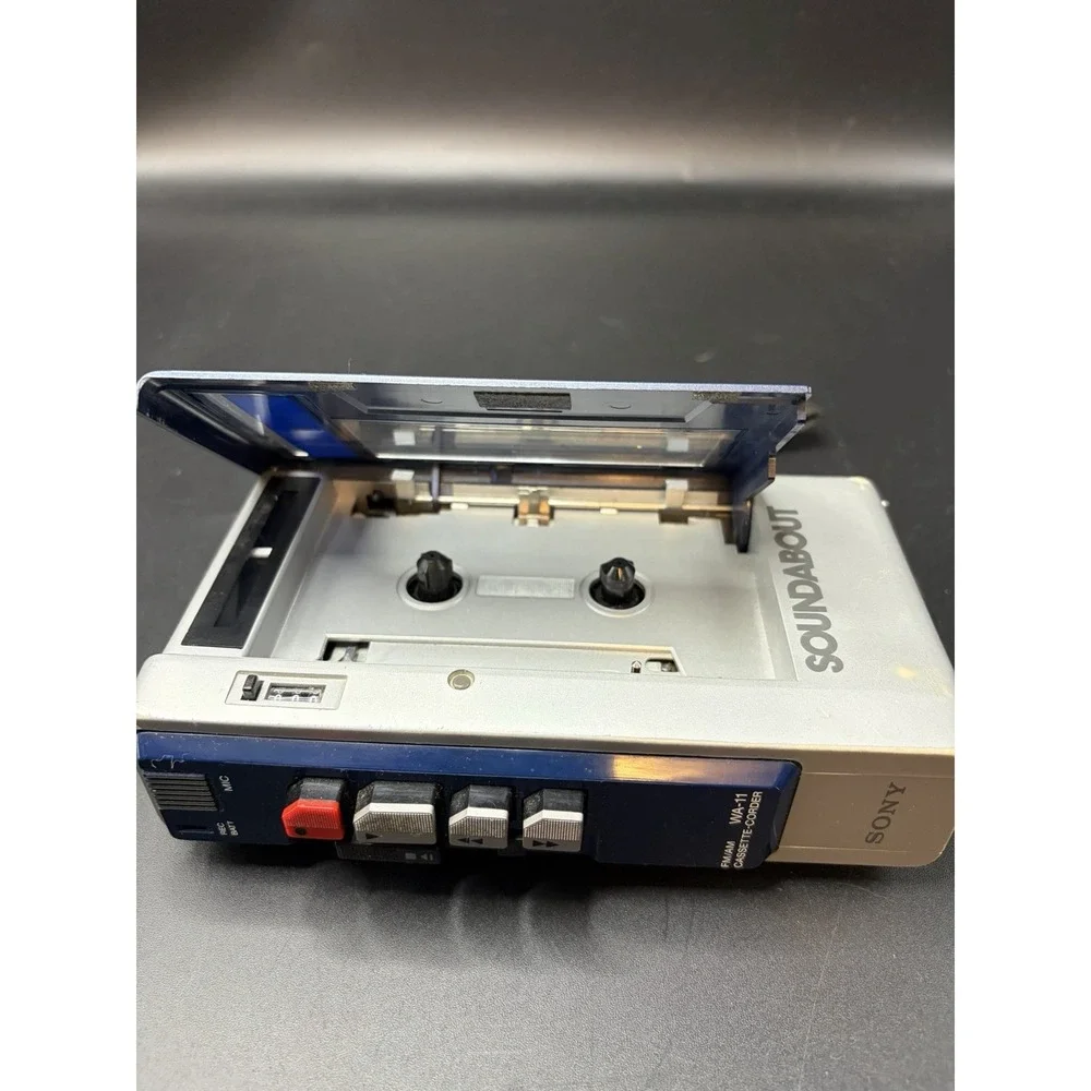 SONY Soundabout Cassette Radio Walkman WA-11/Radio Works/Cassette Not Working